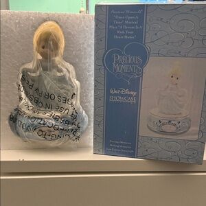 MWT Precious Moments showcase collection Cinderella